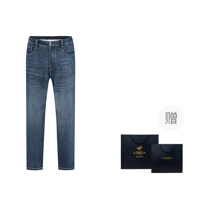LONDA 1958 Jeans Men's Dark Blue 32 With Shopping Bag Included