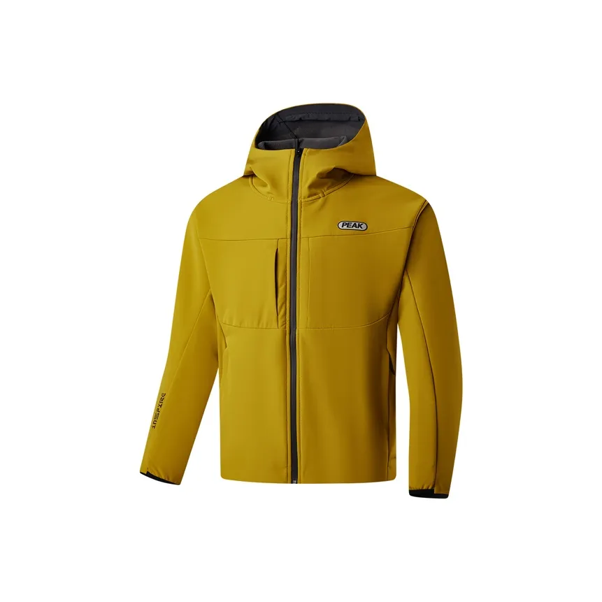 PEAK Имбирно-желтый Мужской тренч