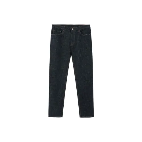 BEANPOLE Темно-синие Мужские Джинсы