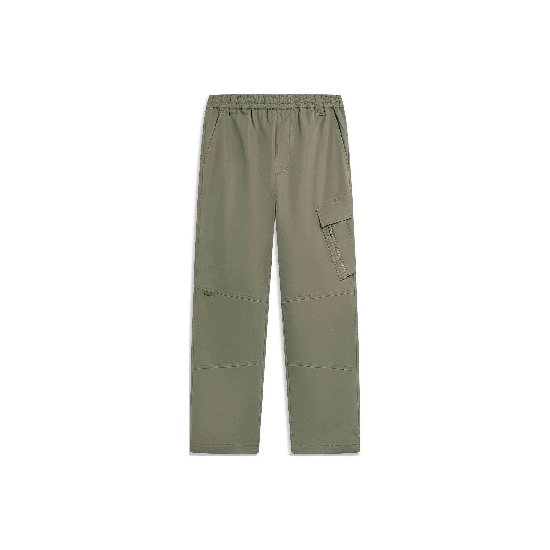 LINING CF 2023 Осенне-зимний Новинка Вязаные Спортивные Штаны Мужские Мутный Оливково-зеленый