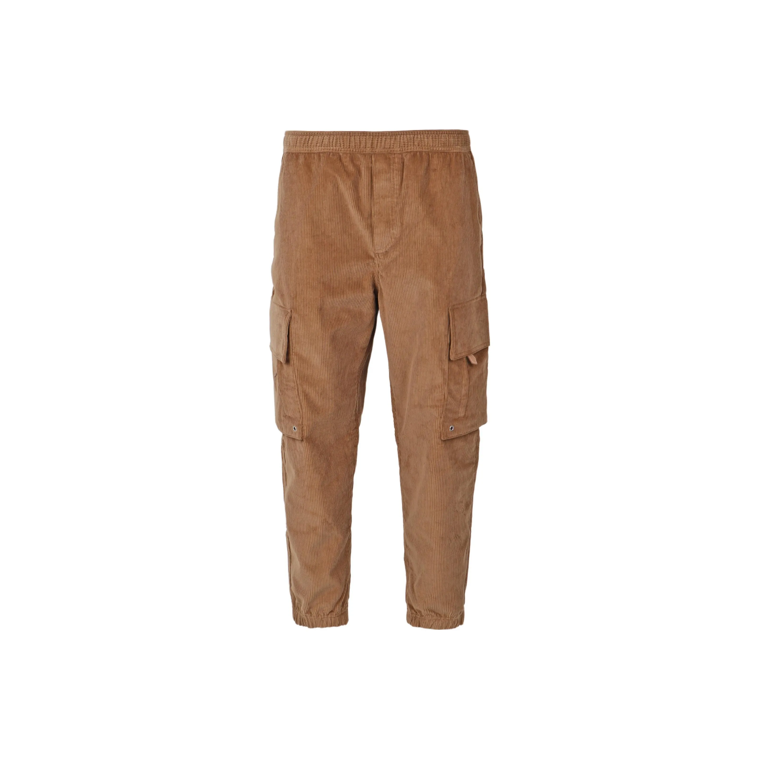 Burberry Logo Detail Corduroy Cargo Trousers