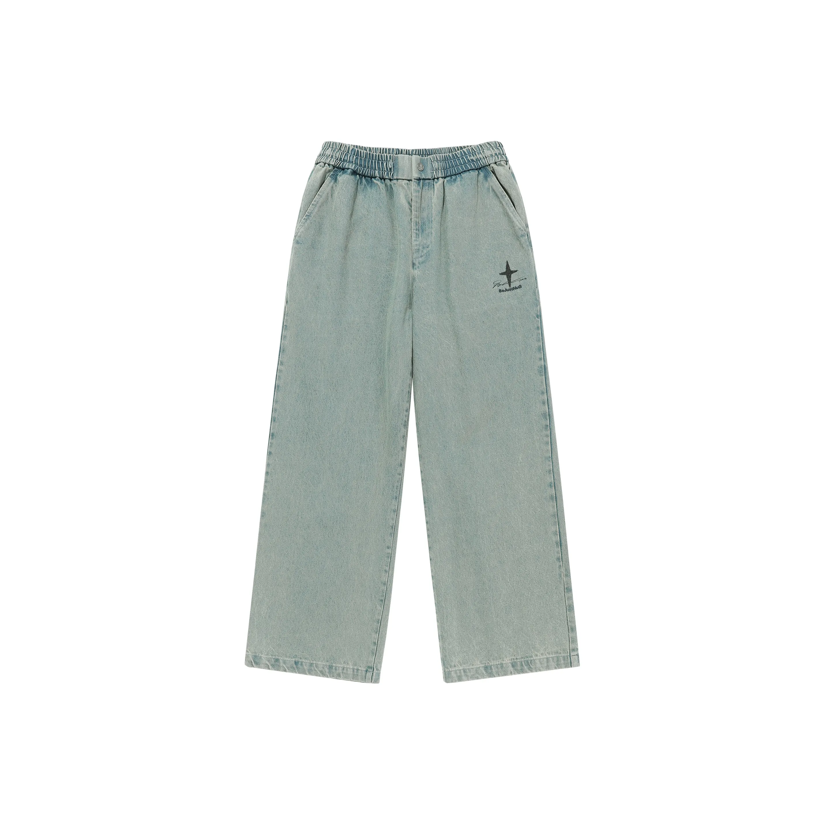 BJHG Унисекс Джинсы