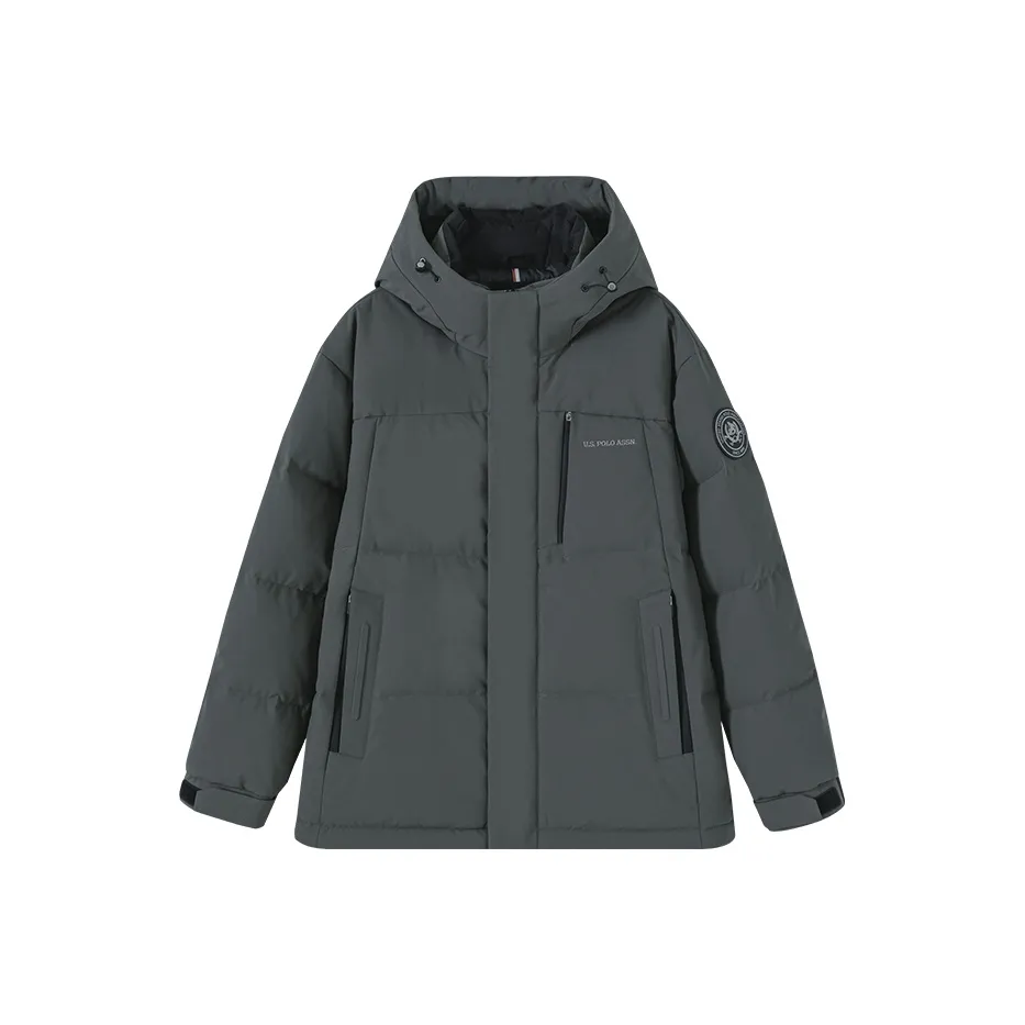 U.S. POLO ASSN. Down Jacket Men's Army Green