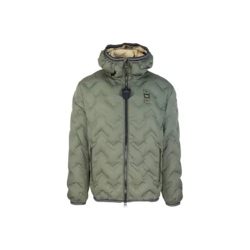 Blauer Зеленые Мужские Куртки