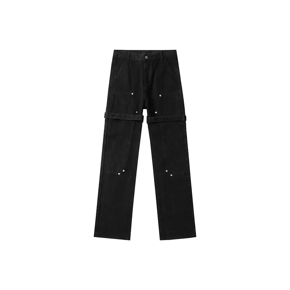Michael Rock Jeans Unisex Black