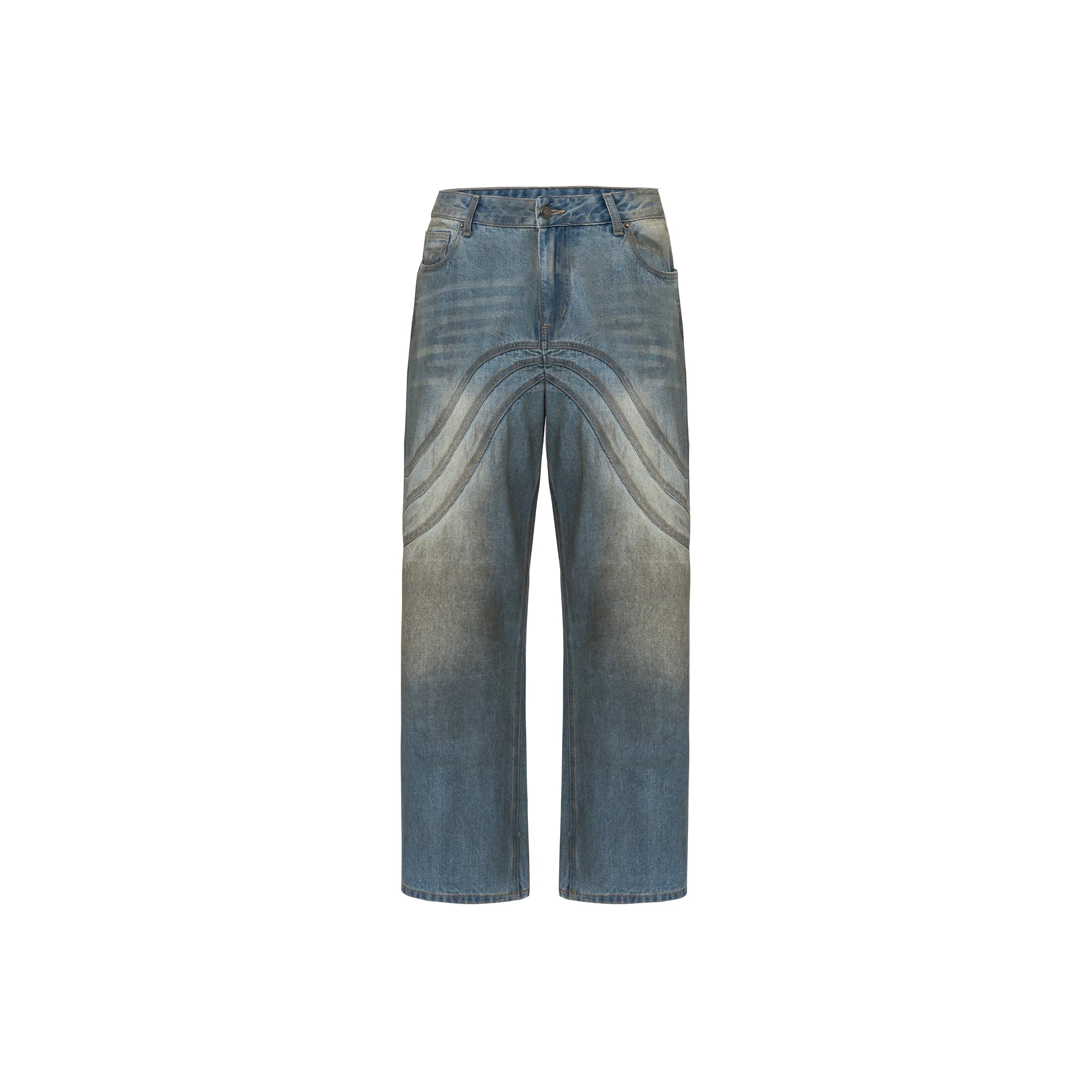 FIRE 2 COLD EGO Jeans Unisex Blue