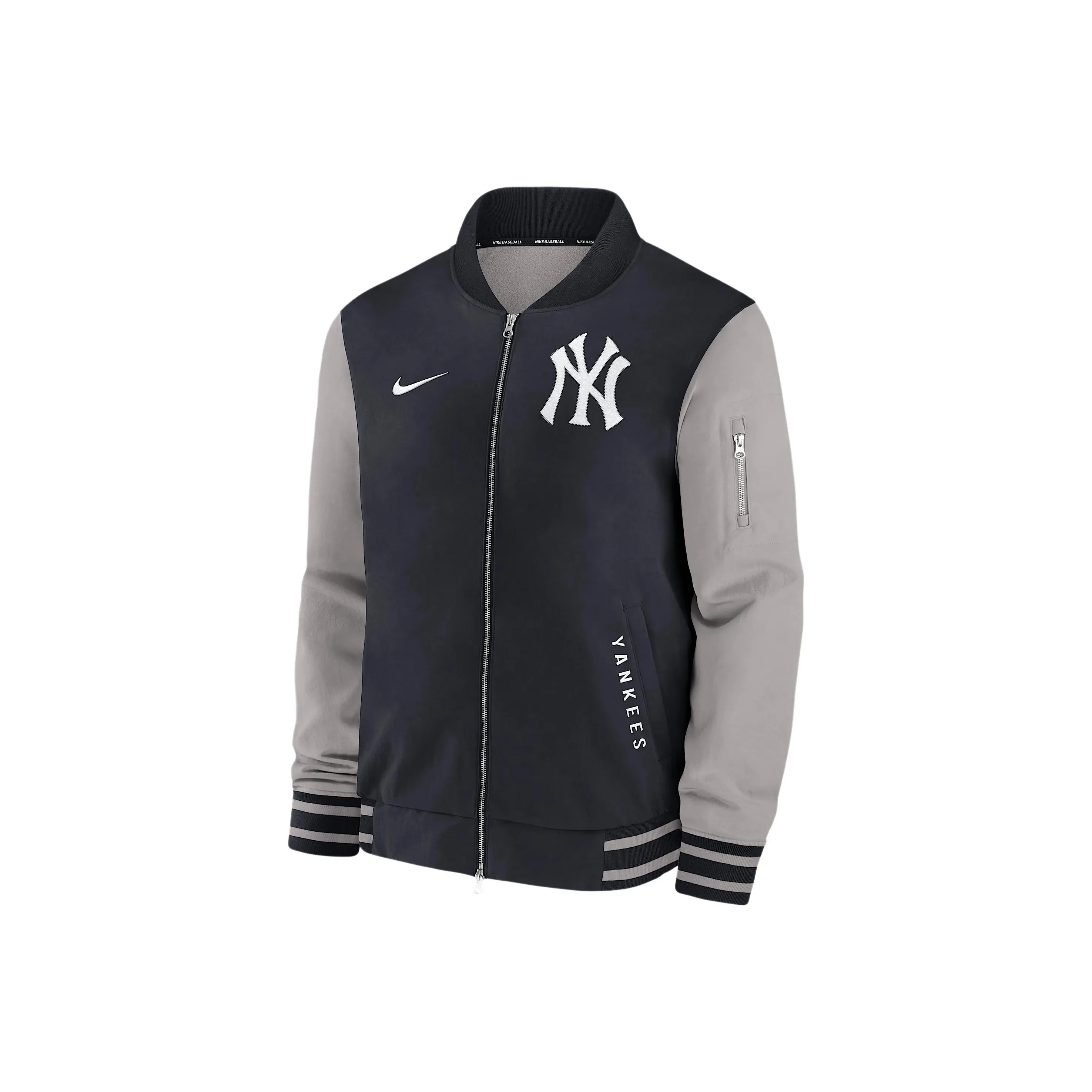 Nike New York Yankees Authentic Collection Dugout Men's Nike Mlb Full Zip Bomber Jacket