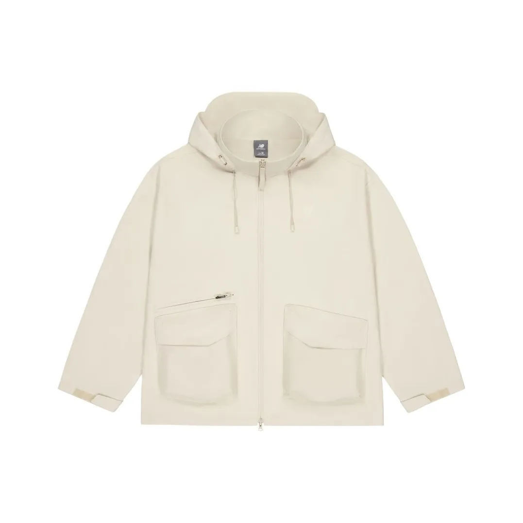 New Balance совместная куртка мужская светло-серая