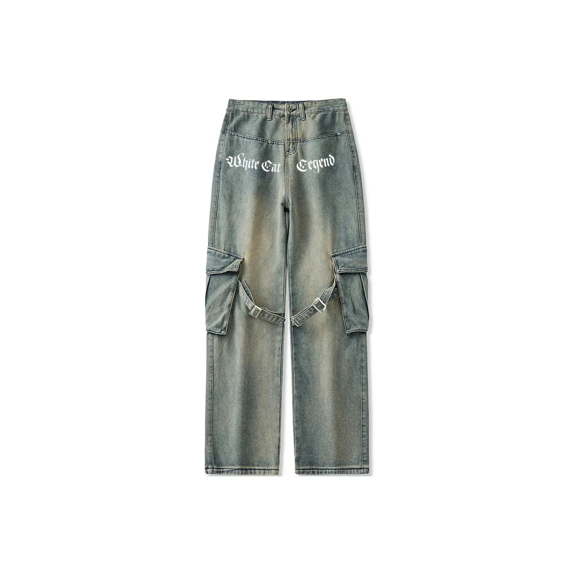 NICE BOAT ANIMATION Jeans Unisex Nostalgic Blue