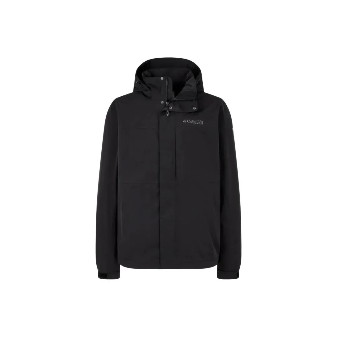 Columbia TITANIUM Jackets Coats Men's Black