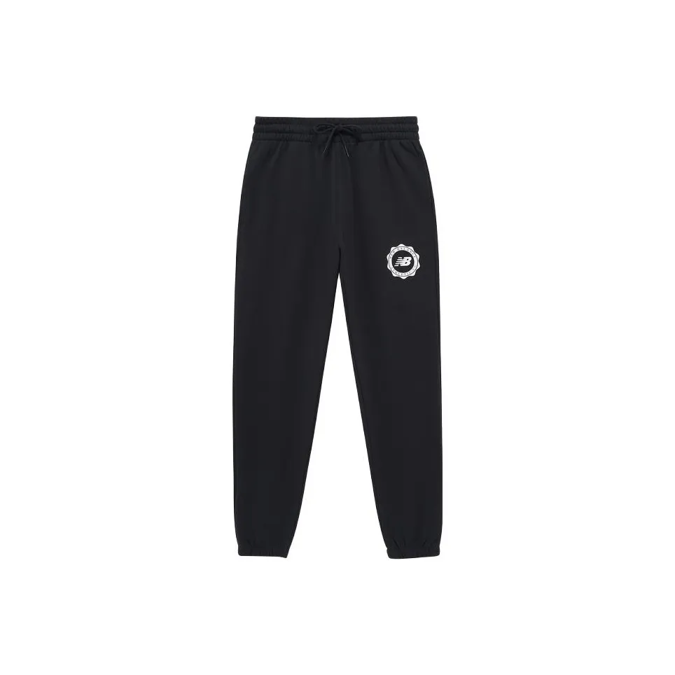 New Balance совместный бренд Sport Seasonal Вязаные тренировочные штаны Мужские Черные