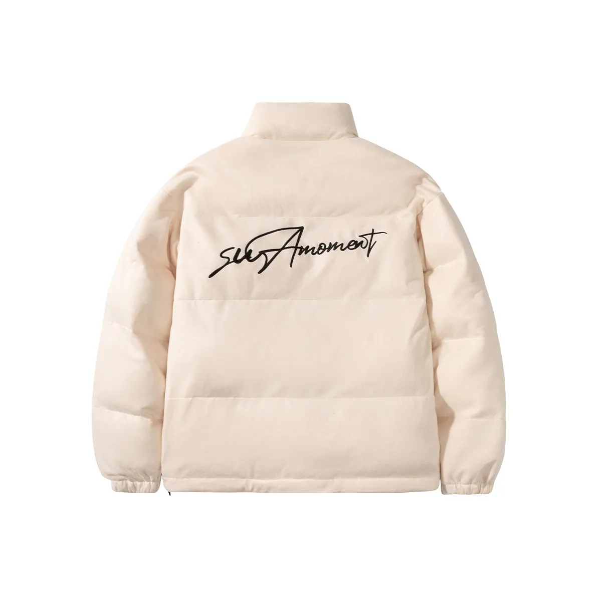 Suamoment Зимний Новый Белый Пух Утки Наполнитель Теплый Куртка Унисекс