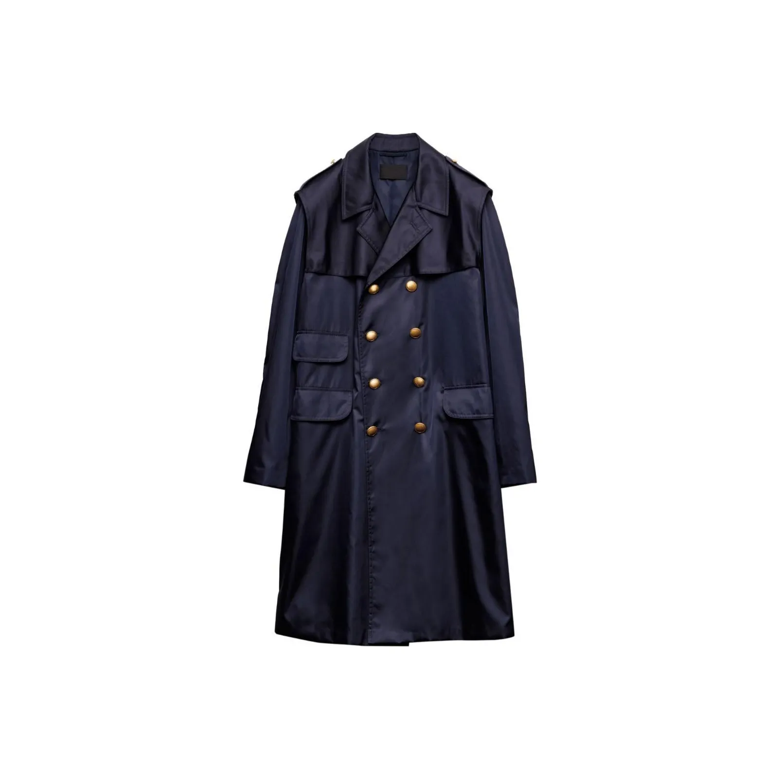 PRADA Double-breasted Raincoat