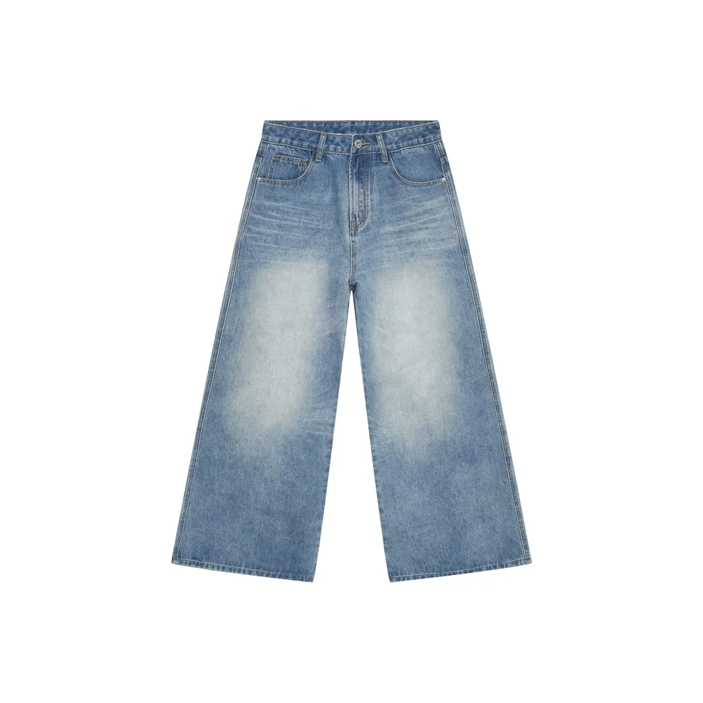 Voguo Relay Jeans Unisex Washed Blue