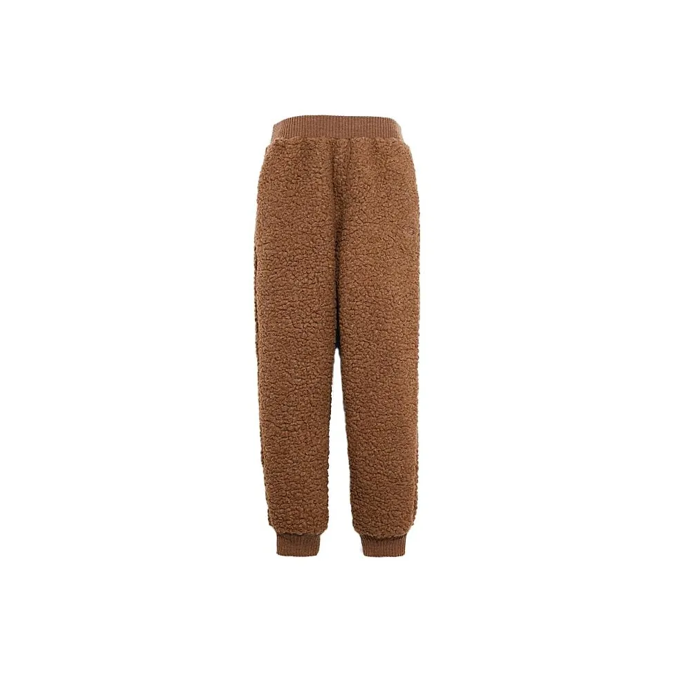 COACH Knitted Sweatpants Men's Brown
