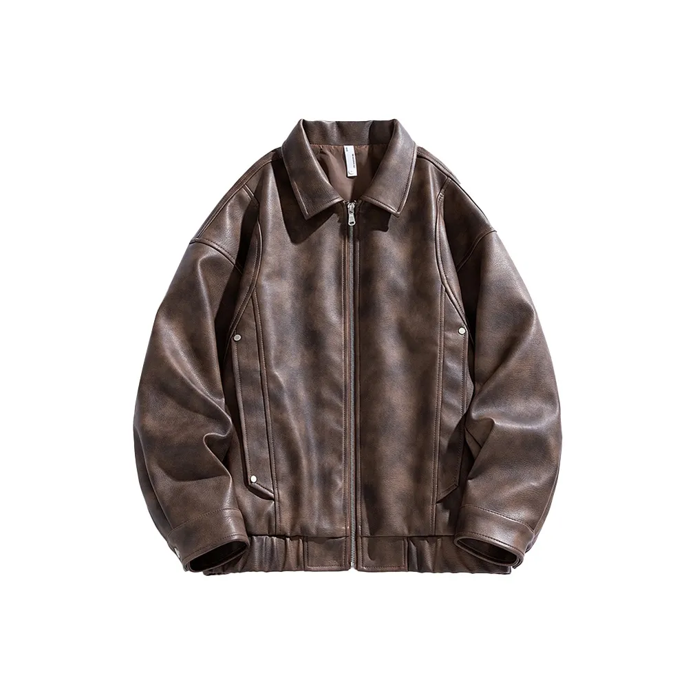 CUAVIO Унисекс Кожаные Куртки