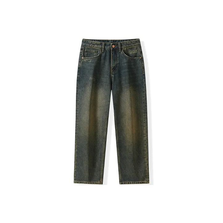 HALEBOSS Синий Мужской Джинсы