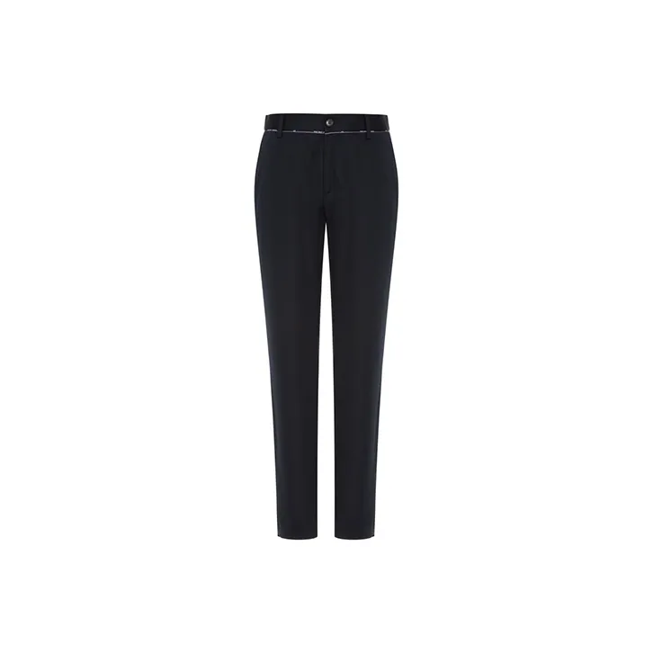 DAVID NAMAN Casual Pants Men's Navy Blue