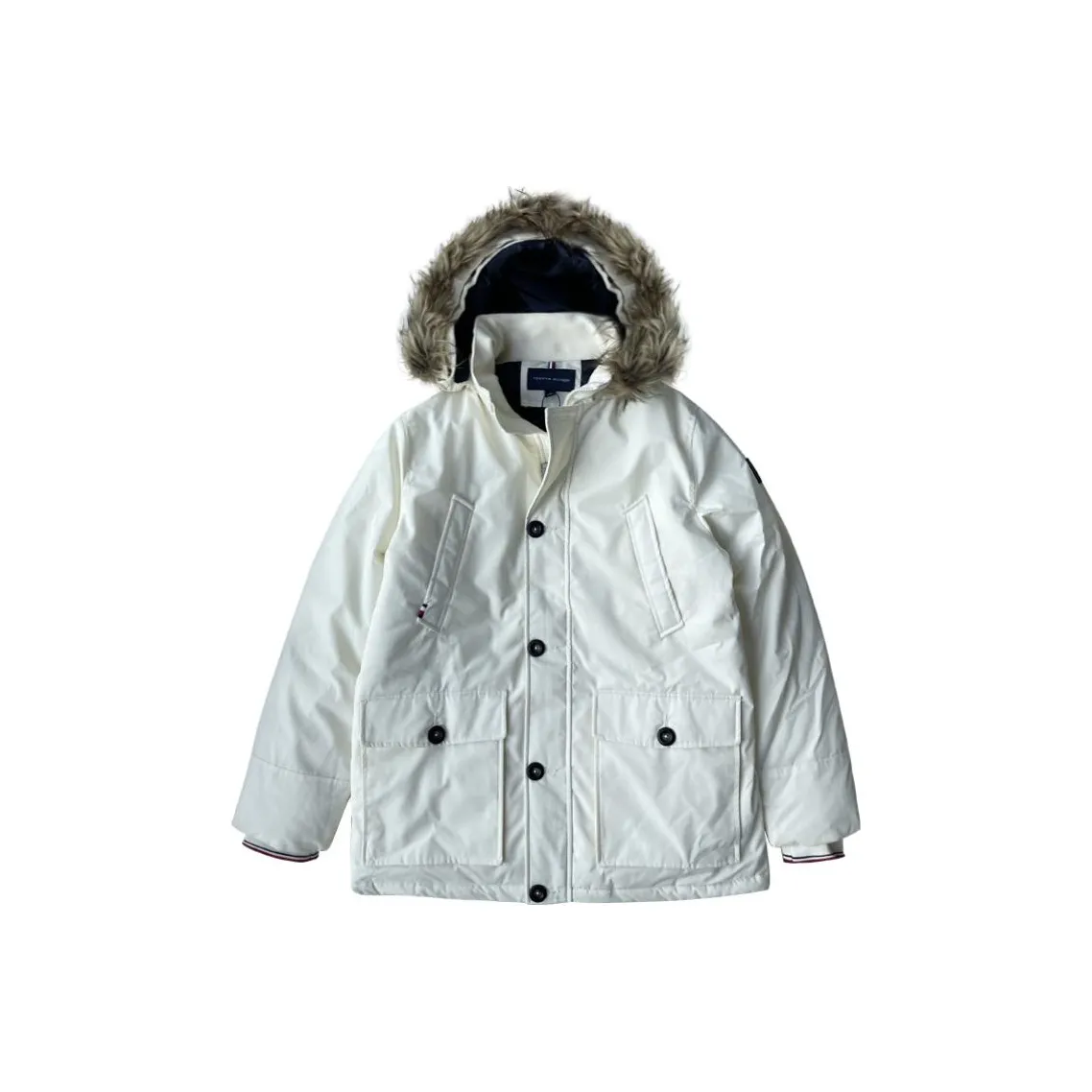 Tommy Hilfiger Пуховик Мужской Белый