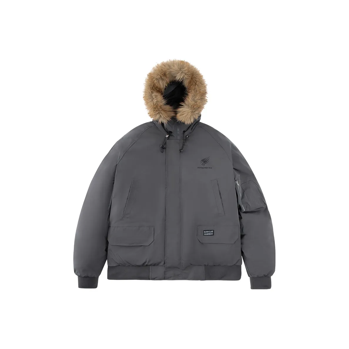 Suamoment Vintage Casual Свободный крой Пара Куртка Унисекс