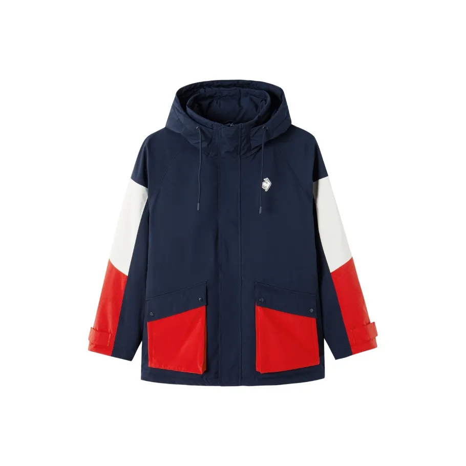 Le Coq Sportif Down Jacket Unisex Темно-синий