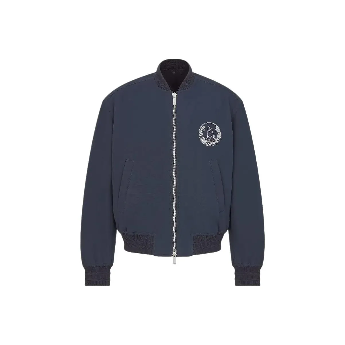 DIOR SS25 Summer Men's Clothing Collection Jackets & Coats Men's Marine Blue
