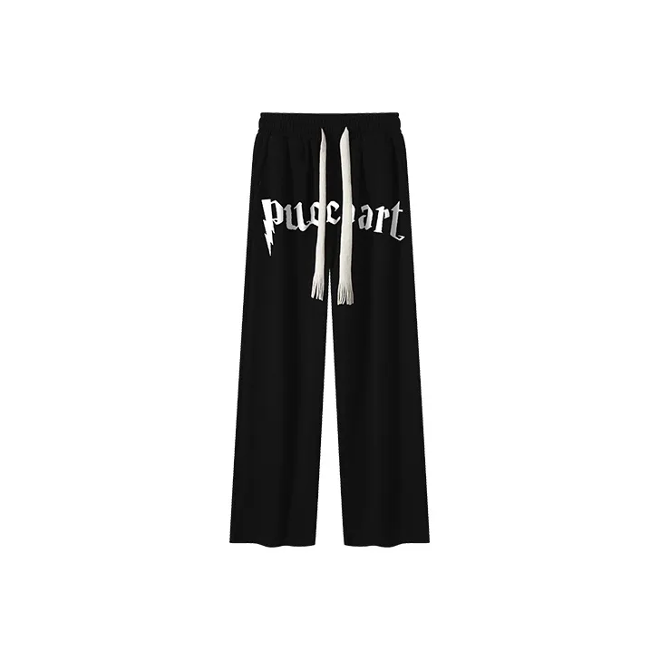 PUCCA Loose Unisex Casual Pants