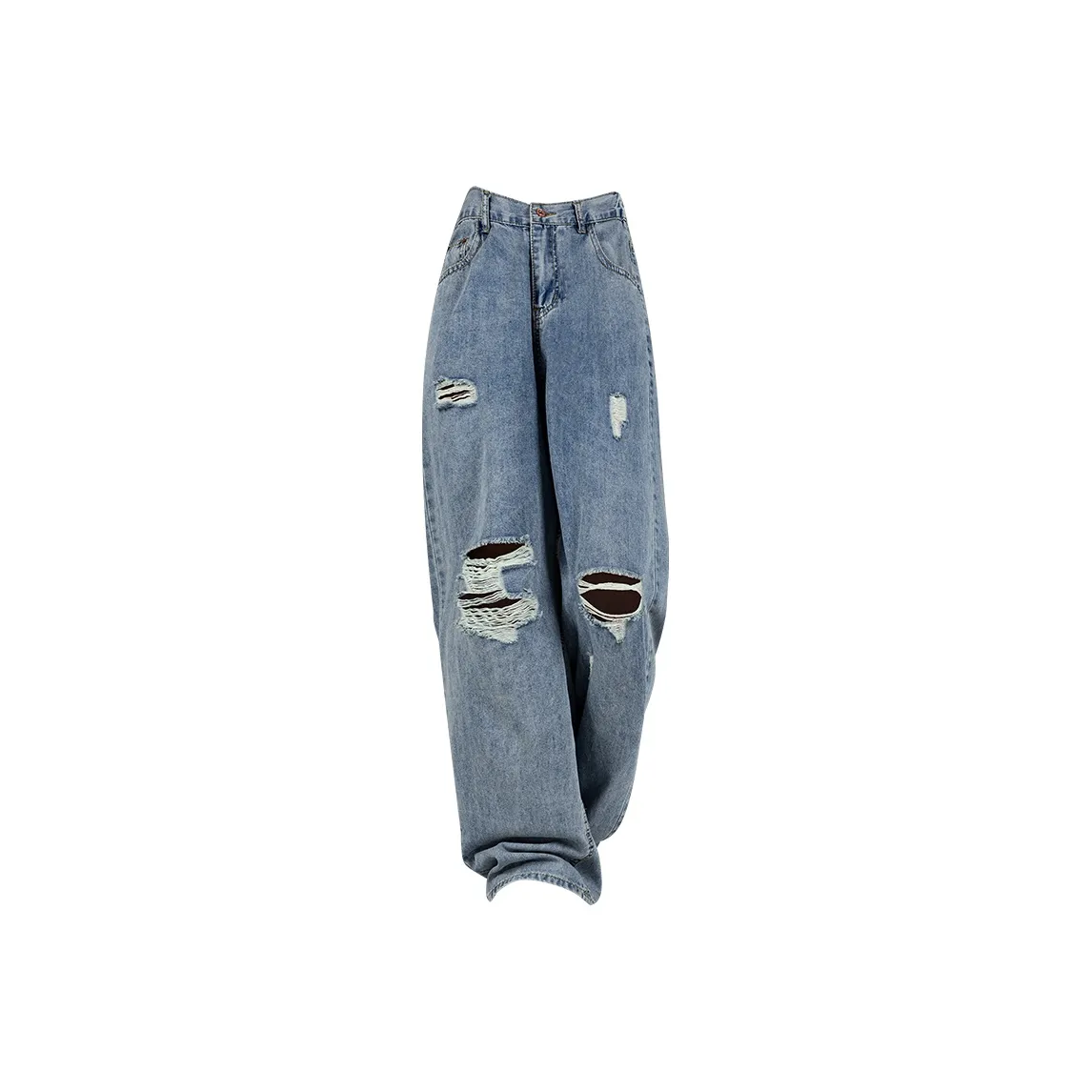 XINIYA TRAVEL Jeans Unisex Light Blue