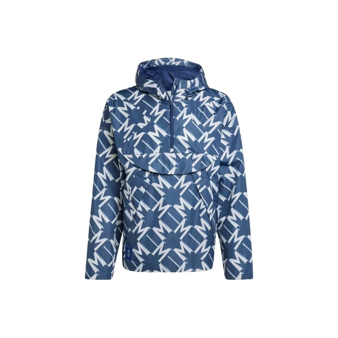 Adidas Free Shipping With AdiClub Manchester United Seasonal Half Zip Windbreaker