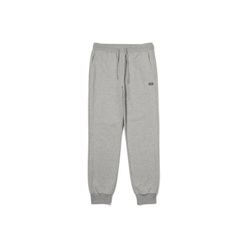 FILA Knitted Sports Pants Unisex Gray