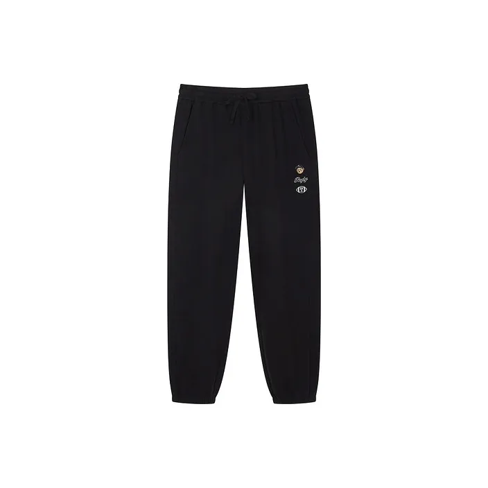 Teenie Weenie Men Черные Унисекс Вязаные Тренировочные Брюки