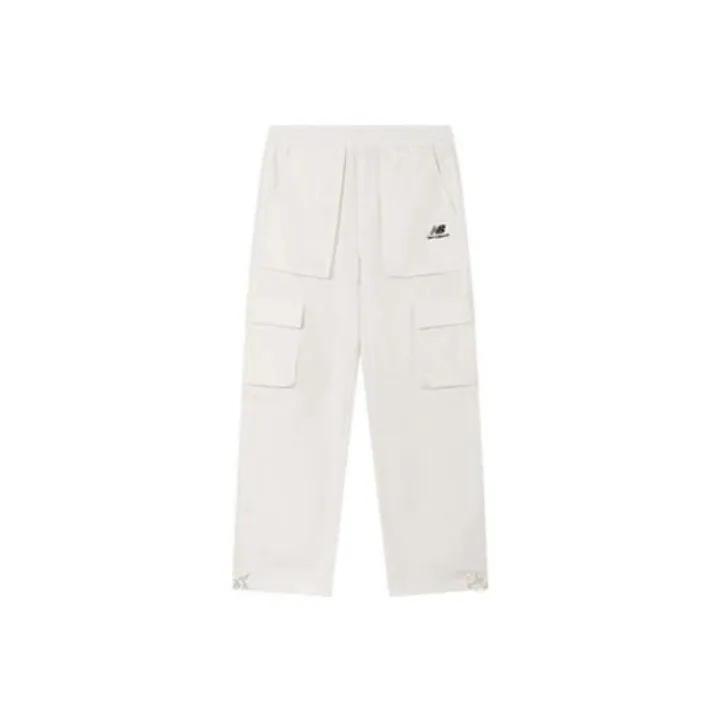 New Balance Knitted Sweatpants Unisex Ivory White