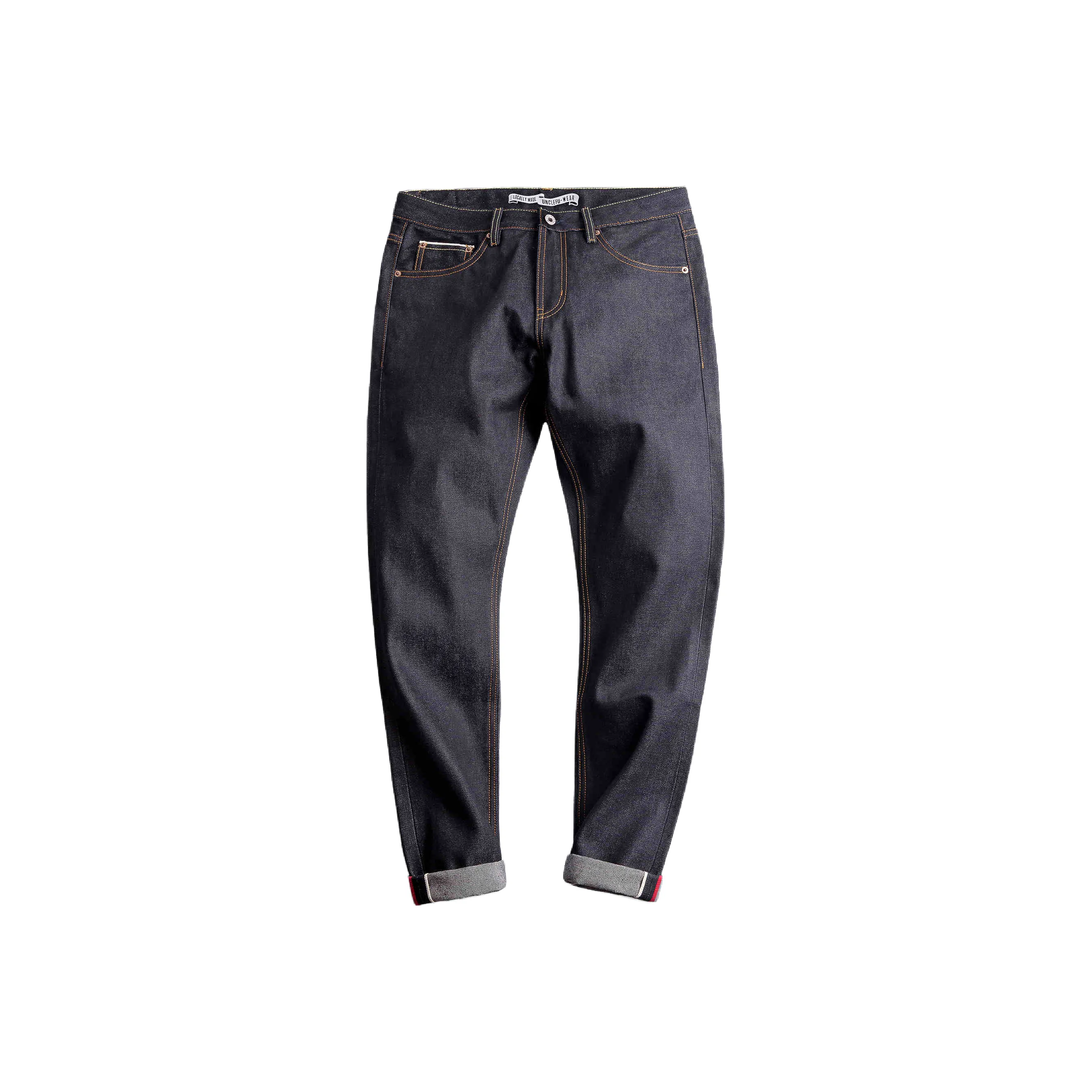 MADEN Western Denim Джинсы Мужские Джинсовый Синий