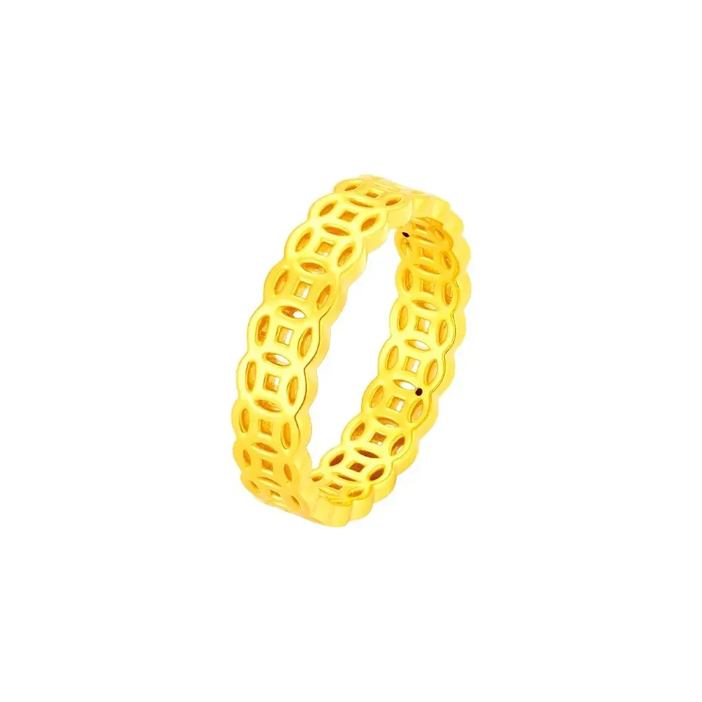 Shang Qianyi Alloy, Surface Gold Plated Rings Women's