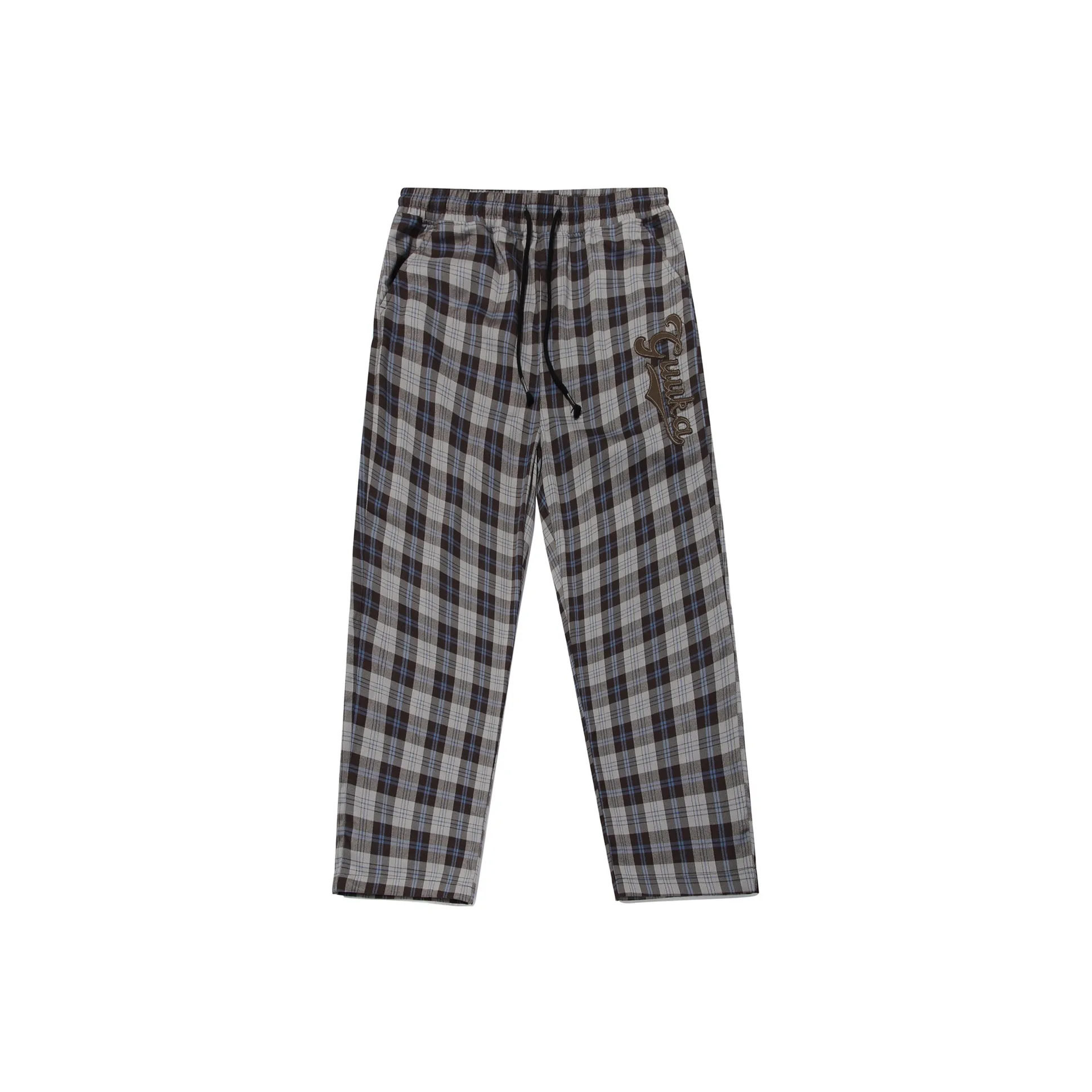 Guuka Casual Pants Unisex Coffee