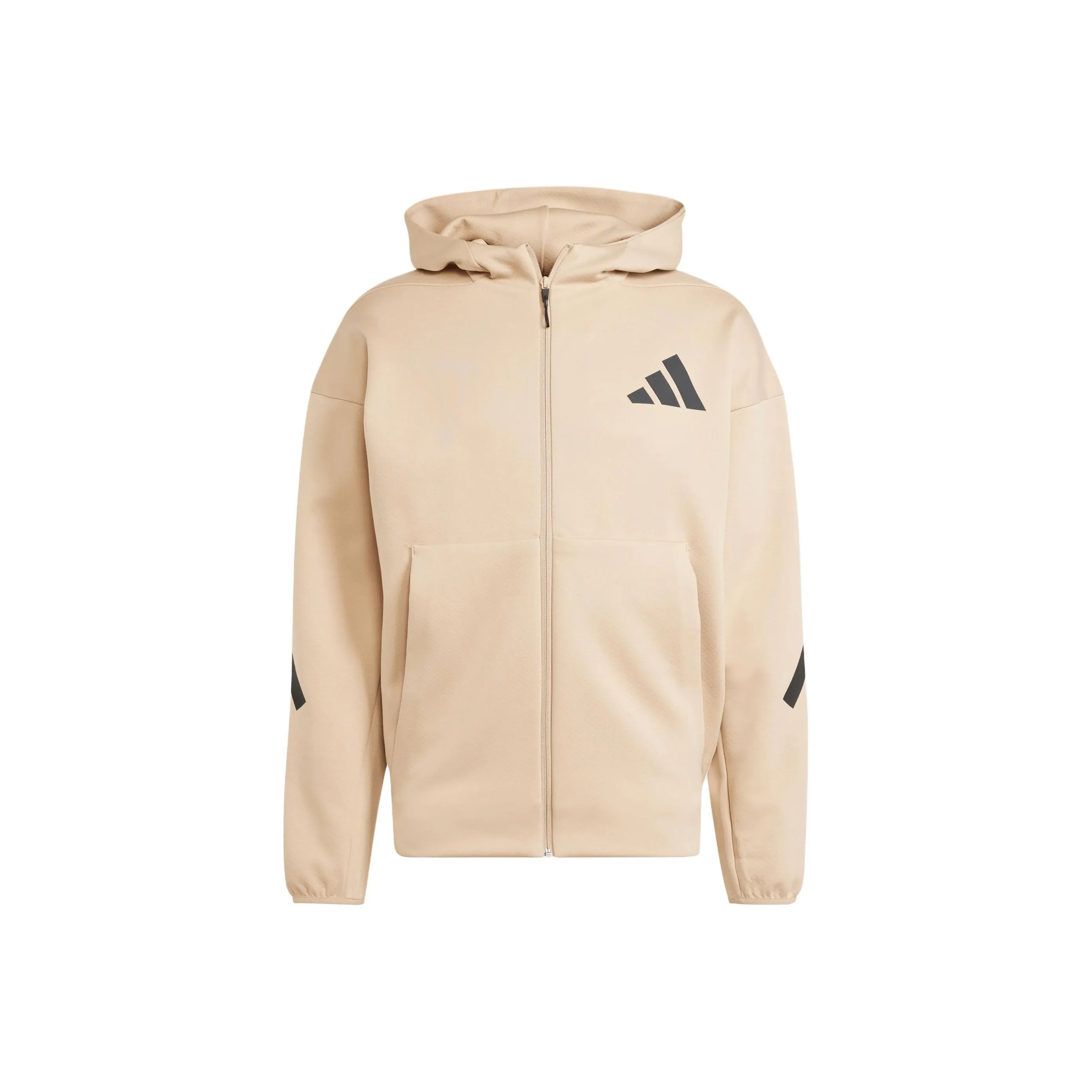 Adidas Z.N.E. FW24 С капюшоном Дорожка Куртки Пальто Мужской Magic Светлый Умбра