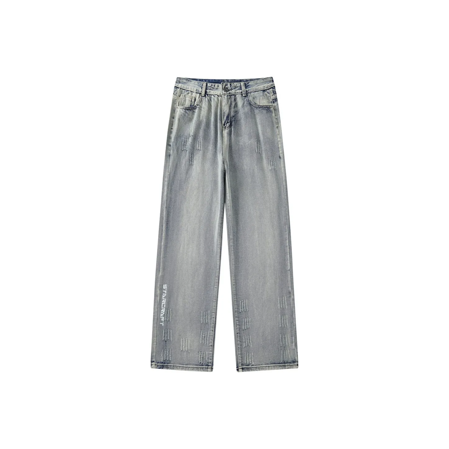 Star Gazer Jeans Unisex Vintage Blue Звезда Gazer Джинсы Унисекс Винтаж Синий