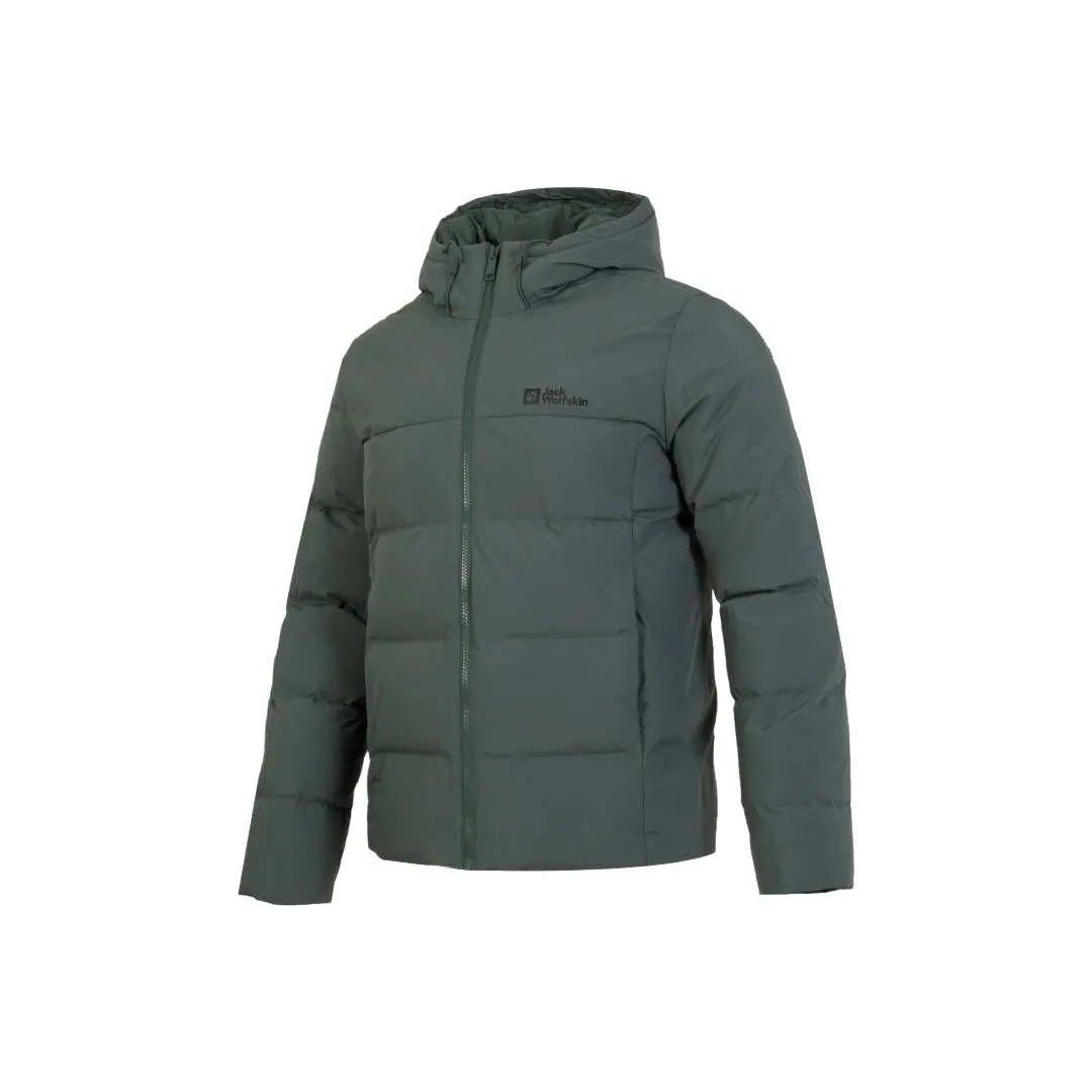Jack Wolfskin City Outdoor Collection Пуховик Мужской Зеленый