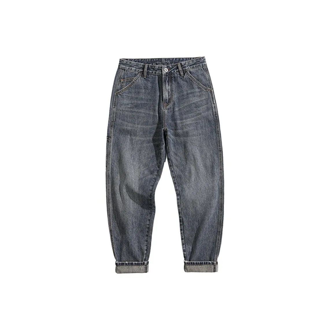 MindBridge Джинсы Унисекс Джинсовый Синий