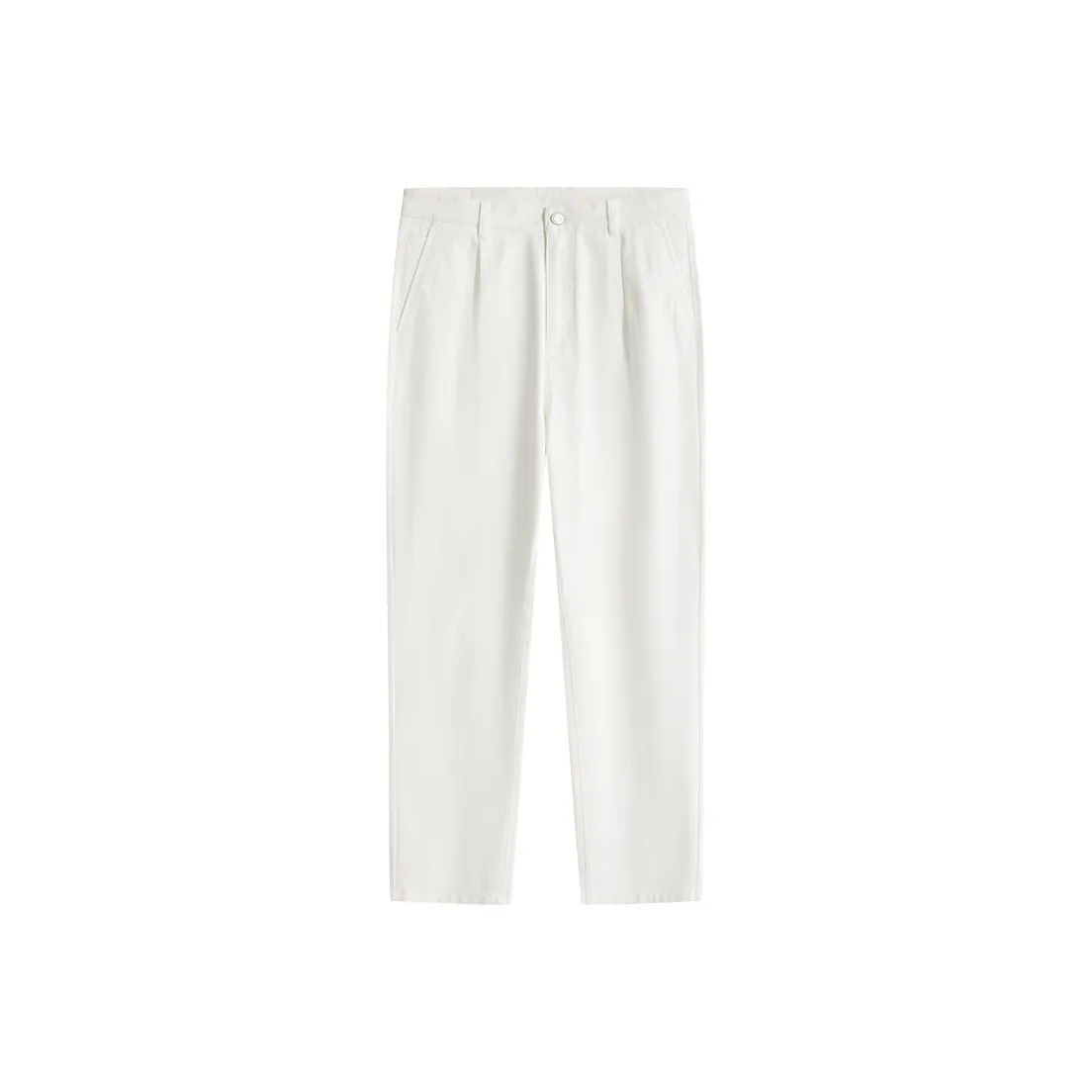 ZIOZIA x TONGQINNANZHUANG All Season All Jeans Men's White