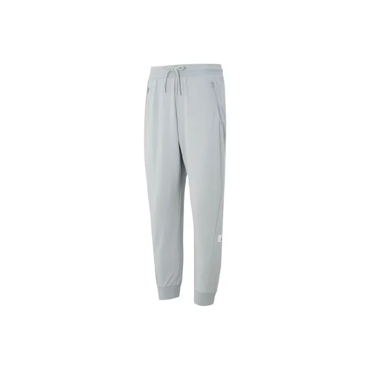 Adidas Knitted Sports Pants Men's Gray