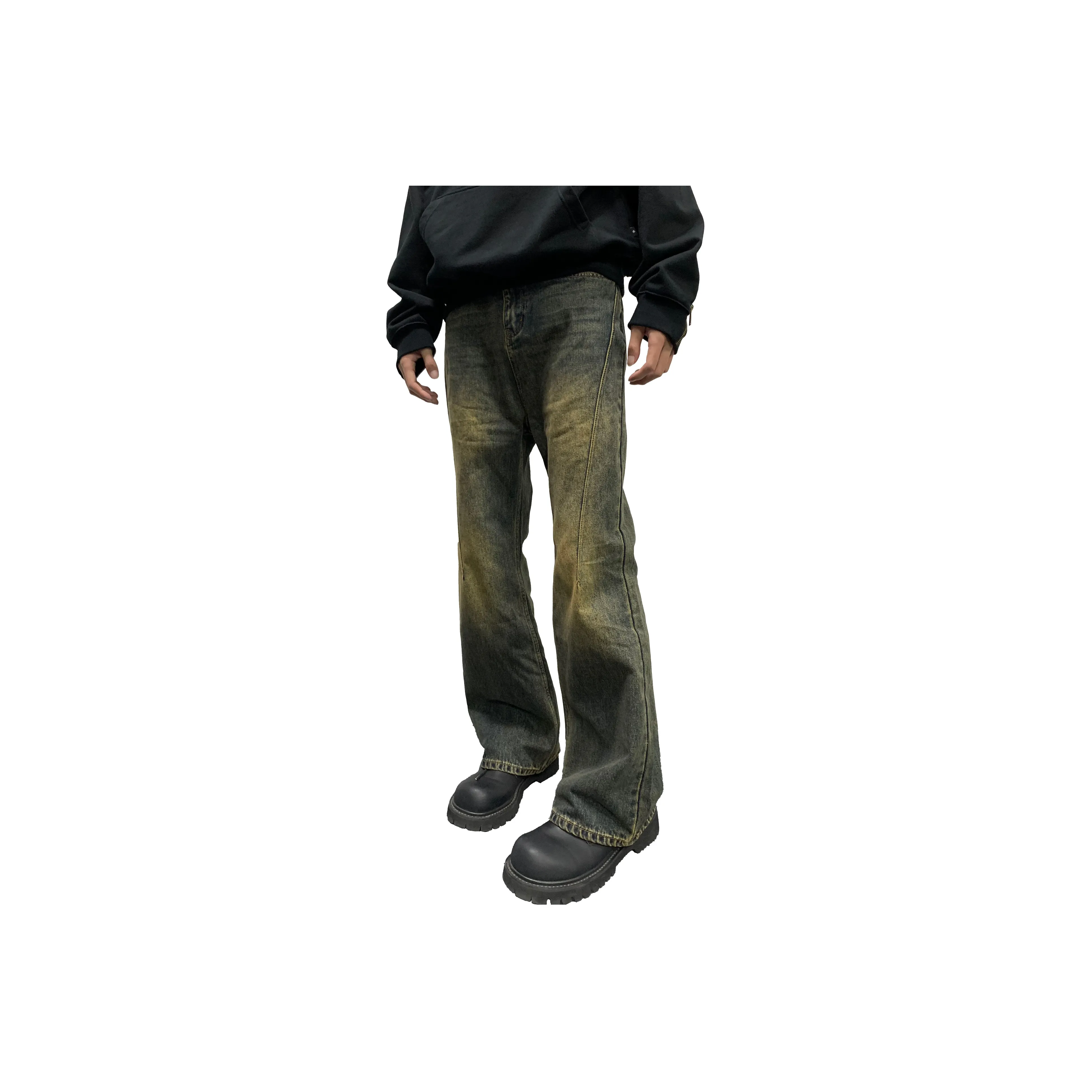 KREATE DENIM Washing Process Series Jeans Unisex Blue