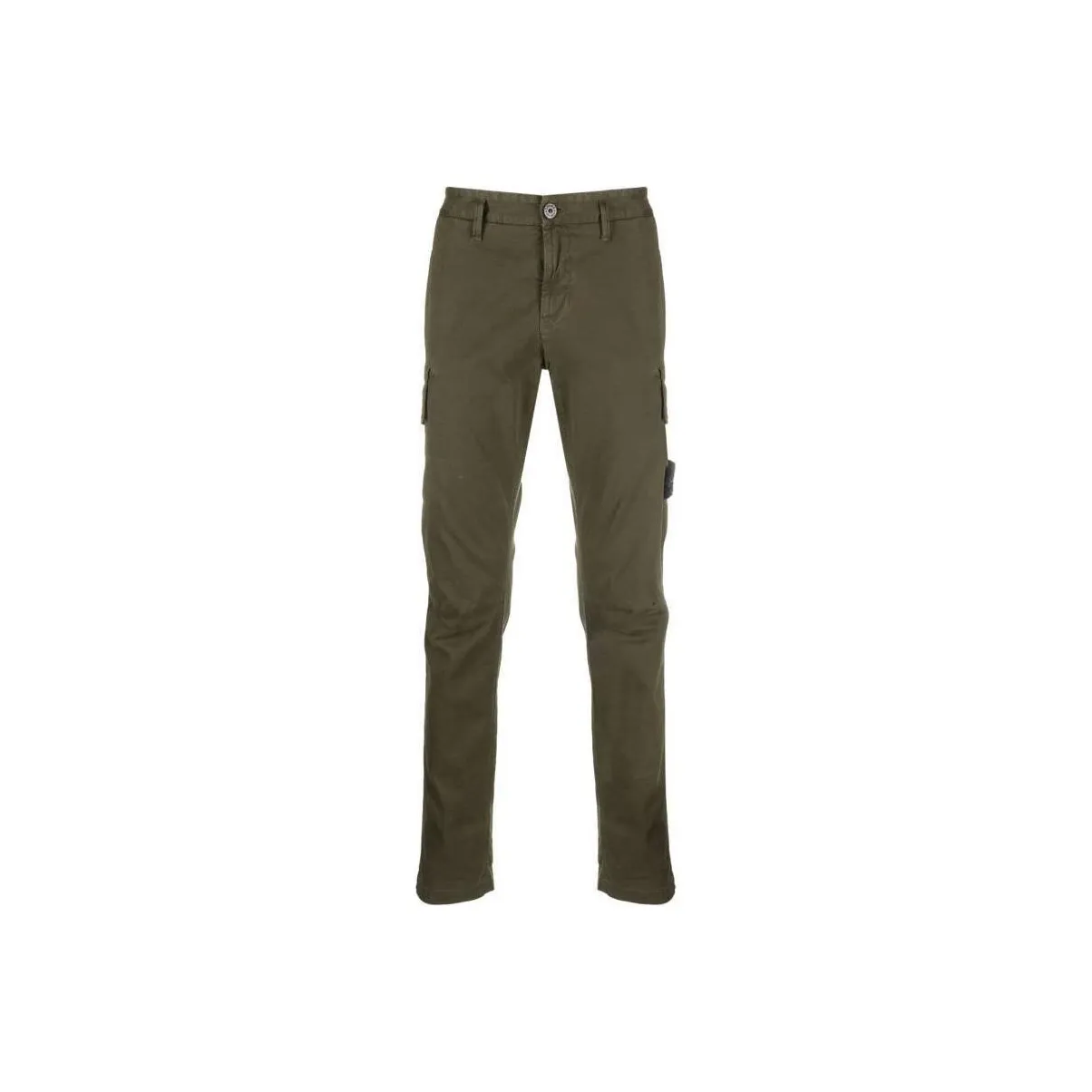 STONE ISLAND Mid Rise Tapered Cargo Trousers