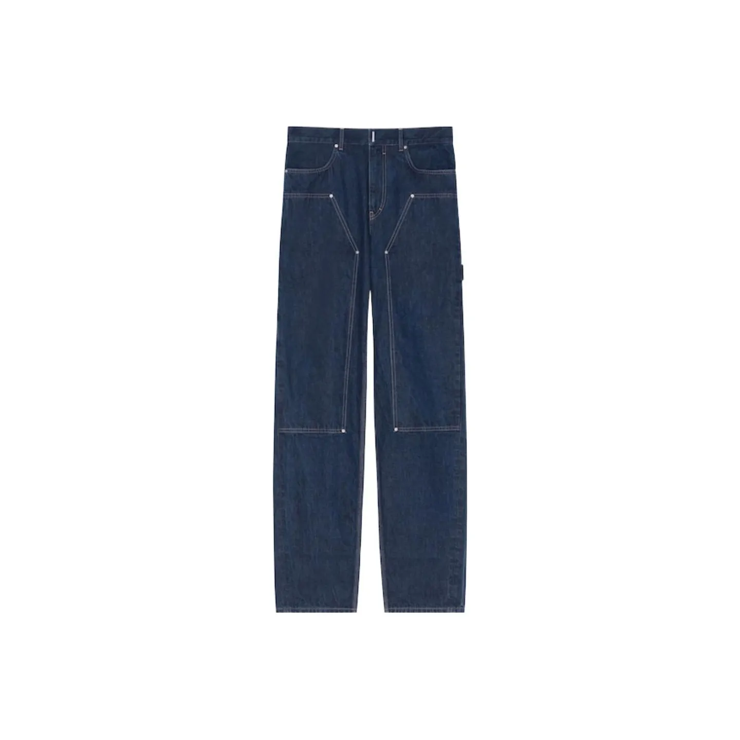 Givenchy Logo Plaque Carpenter Jeans