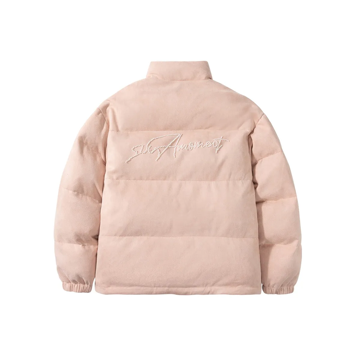 Suamoment Зимний Утолщенный Белый утиный пух Теплоизоляционный С наполнителем Куртка Унисекс