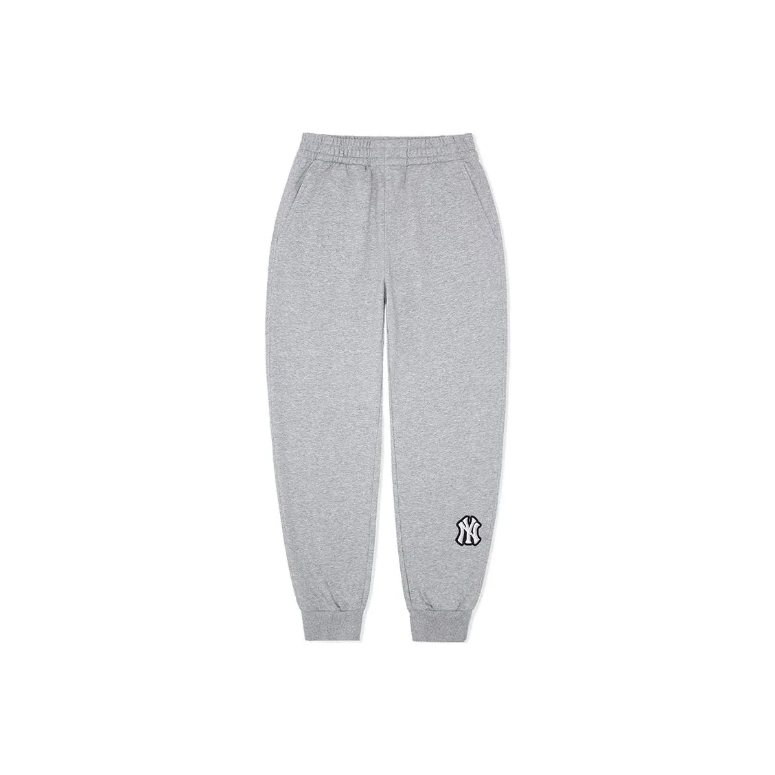 MLB New York Yankees Knitted Sweatpants Unisex Heather Gray