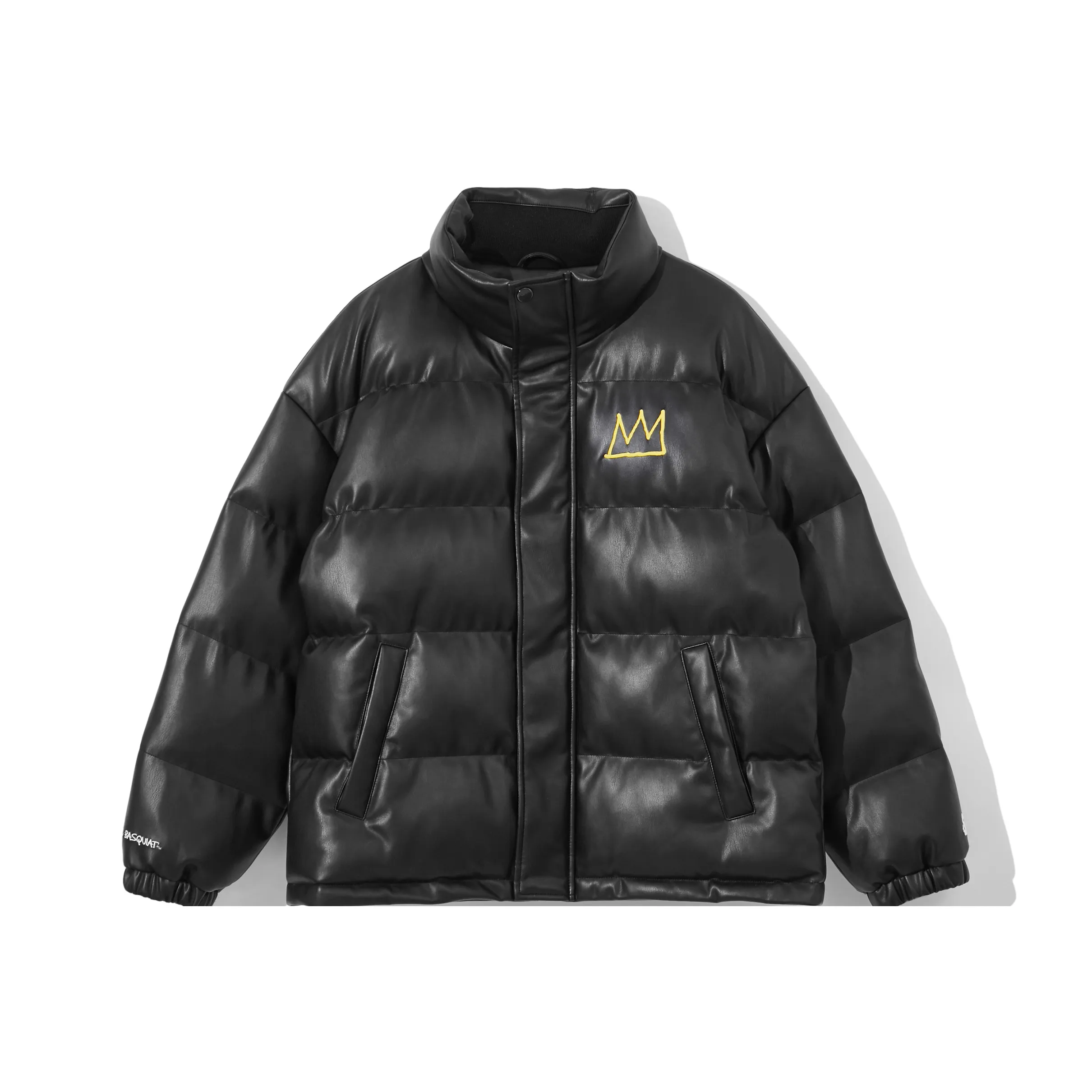 JACK JONES· Хлопковый пуховик унисекс черного цвета