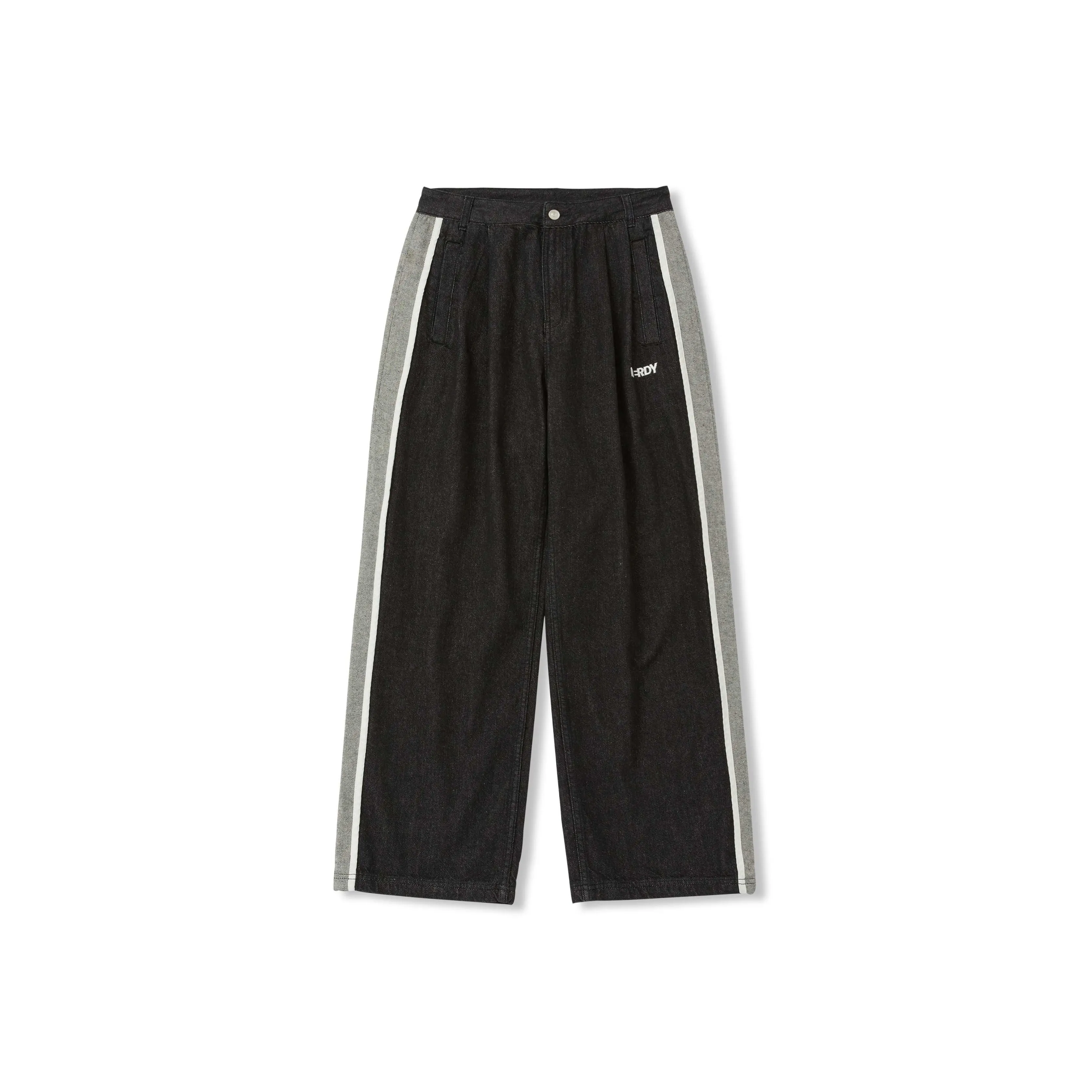 Nerdy Черные Унисекс Джинсы