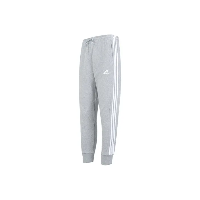 Adidas Knitted Sweatpants Men's Gray