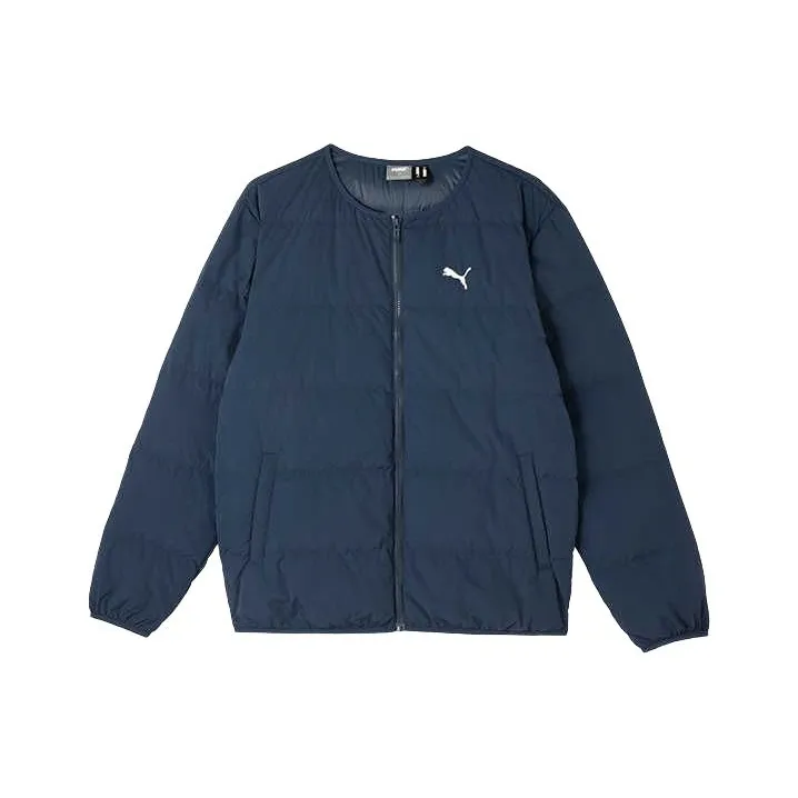 PUMA Sports Life Collection Down Jacket Men's Navy Blue